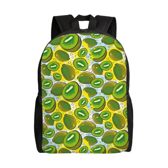 Easygdp Watercolor Kiwi Fruits Summer Mochila Versátil y Elegante: Comodidad, Almacenaje y Durabilidad para la Universidad, Trabajo, Viajes y Uso Diario