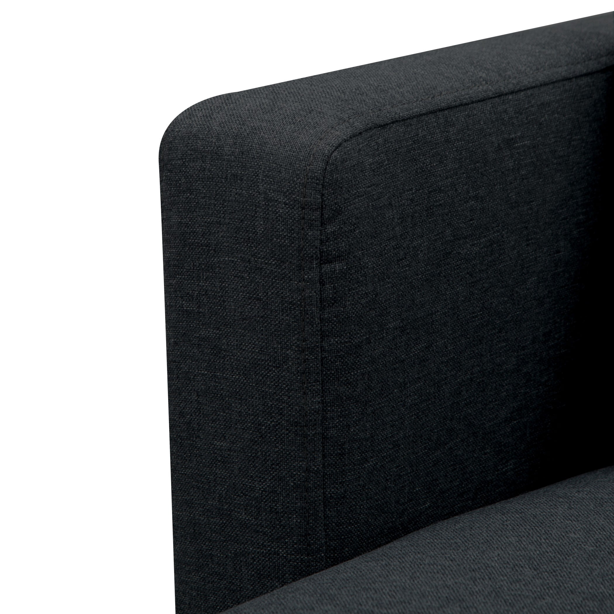 BSHTI 99.2" U-Shaped Modular Sectional Sofa with Storage Ottomans, Solid Wood & Iron Frame, Removable Cushion Covers, Black