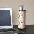 thumbnail image 5 of Christmas 20oz Stainless Steel Thermal Bottle with Tea Filter and Cup Lid, Vacuum Insulated Coffee Mug with 316L Inner Liner, Leakproof Travel Thermos for Office, Commute & Outdoor, 5 of 7