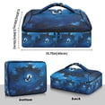 thumbnail image 3 of Iauyy Casserole Carrier for Hot Food Insulated Casserole Travel Carry Bag with Lid Food Warmer Bag for Party/Picnic,A Flying in The Night Sky, 3 of 7