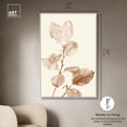 thumbnail image 5 of Sepia Sprigs III Canvas Print Boho Natural Art by Art Remedy, White Frame, 36 x 54, 5 of 7