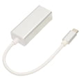 thumbnail image 4 of Adaptador USB C a Ethernet 10M 100M 1000M Hub USB3.0 Tipo C a RJ45 Interfaz de cable de red Adaptador de tarjeta de red con cable, 4 of 5