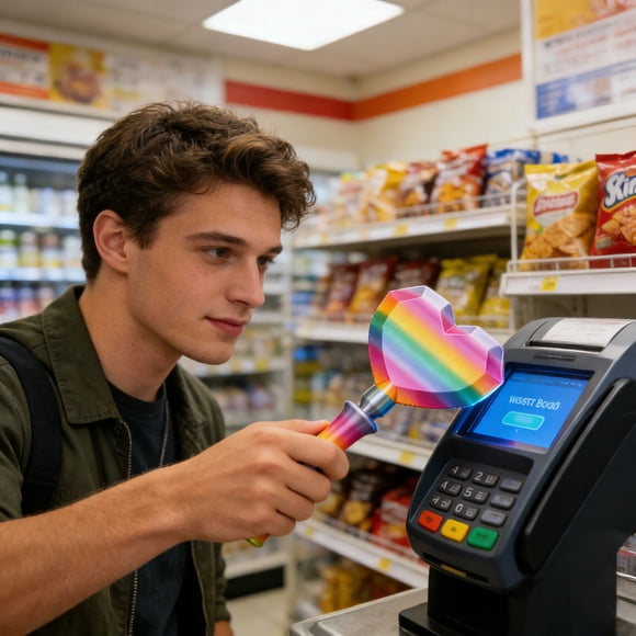 Exquisite Card Payment Wand Can Unlock The Future Of Consumption And Gift-giving.