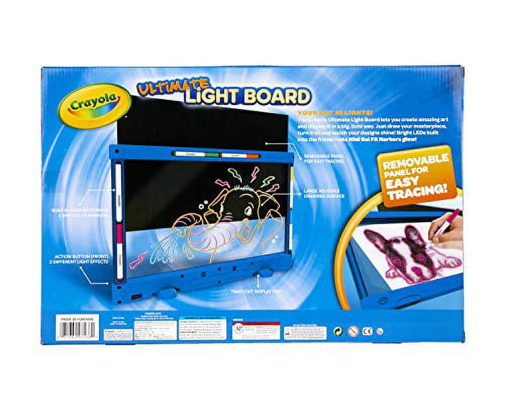 Crayola Ultimate Light Board - White, Kids Tracing & Drawing Board,  Birthday Gift for Boys & Girls, Kids Toys, Ages 6, 7, 8, 9 : Everything  Else 
