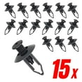 thumbnail image 2 of Mean Mug Auto 14919-231618A 15x Bumper Cover Push Type Retainer 8mm Hole Clips Replaces OEM 63878-01E10 For Nissan Maxima Fits select: 1990-2021 FORD F150, 1999-2021 CHEVROLET SILVERADO, 2 of 4
