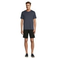 Athletic Works Men's and Big Men's Active Mesh Shorts, 9" Inseam, Sizes