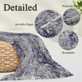 thumbnail image 3 of Purple Grey Abstract Throw Pillow Cover 12 x 20 Inch Decorative Pillow Cover Modern Graffiti Distressed Mottled Art Lumbar Pillowcase Seasonal Rectangle Cushion Case for Couch Sofa Bed Living Room, 3 of 9