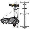 thumbnail image 1 of Hawk COMBAT Hang-On Hunting Tree Stand w/ Set of 3 Helium Climbing Sticks, 1 of 12