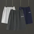 thumbnail image 4 of Novedad de verano, pantalones de pijama de algodón de Color sólido para hombre, Adluts, muebles para el hogar, pantalones cortos de algodón sueltos, pantalones Pj para hombre, ropa para dormir en el, 4 of 5