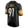 thumbnail image 3 of Men's Nike Preston Smith  Black Pittsburgh Steelers  Game Jersey, 3 of 3