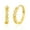 Gold, variant on Daisy Hoop Earrings for Women, 925 Sterling Silver CZ Huggie Earrings