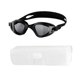 thumbnail image 5 of Gafas de natación, visión clara, gafas de natación de moda antivaho, de natación para deportes acuáticos, surf, playa y exteriores. negro, 5 of 8