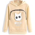 thumbnail image 3 of SweatshirtCatLoversHoodieKangarooDogPetPawPulloversCuddlePouchSweatshirtPocketAnimalEarHooded, 3 of 4