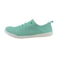 thumbnail image 2 of Vionic Pismo Women's Flats Aqua Green Canvas Size 8 M, 2 of 8