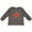 Charcoal Grey, variant on Daytona Beach Florida Vacation Trip Boys or Girls Long Sleeve Toddler T-Shirt