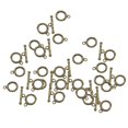 thumbnail image 5 of Tachiuwa 3x20 Sets Toggle Clasp Connector Bronze Bracelet Necklace Jewelry findings, 5 of 7