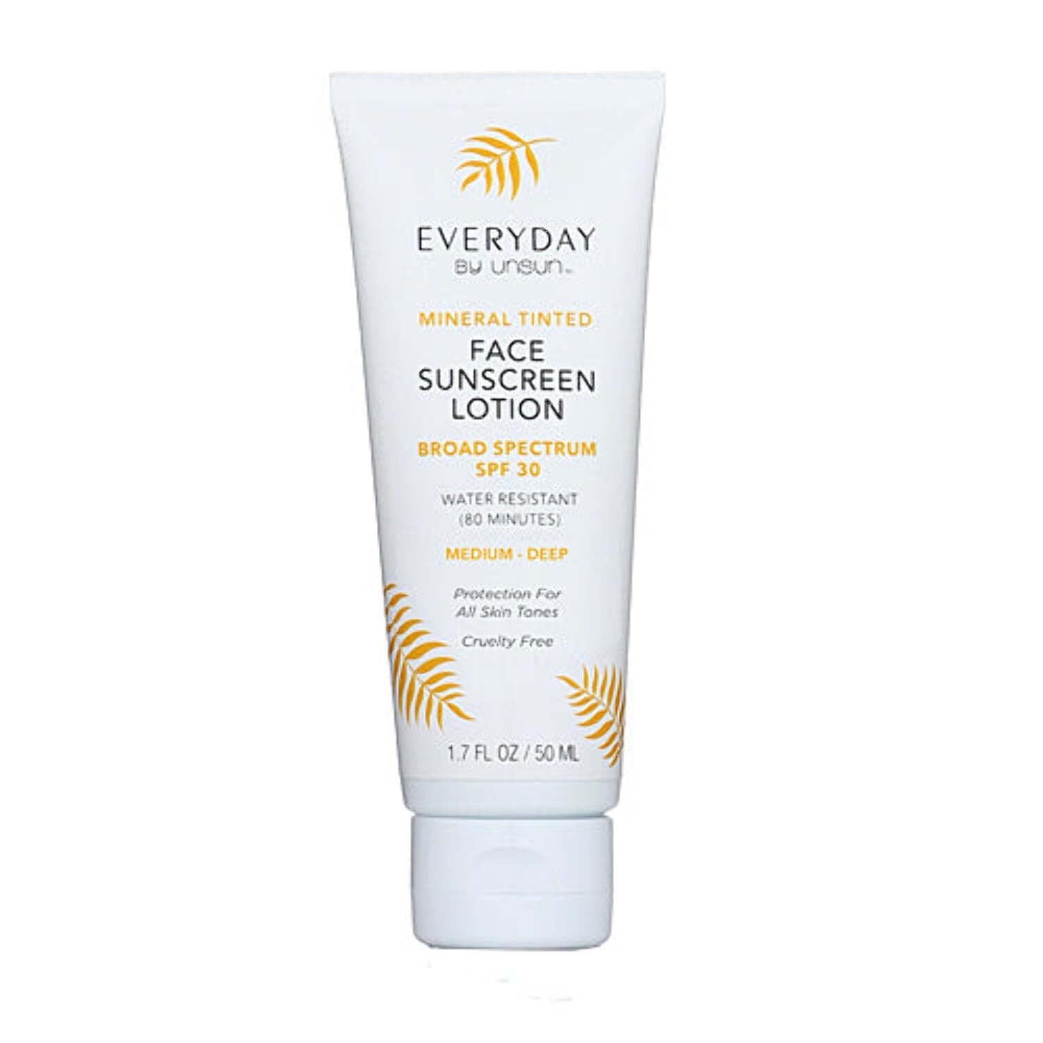 Everyday By Unsun SPF 30 Mineral Tinted Face Sunscreen Lotion 1.7 oz