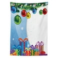 thumbnail image 3 of Ambesonne Christmas Tablecloth Rectangular Table Cover, Colorful Branches Boxes, 60"x84", Multicolor, 3 of 4