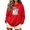 Red G, variant on Enjoytime Halloween Sweatshirt for Women Casual Pullover Crewneck Sweatshirts Fall Cute Ghost Graphic Long Sleeve Plus Size Tops