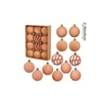 thumbnail image 3 of Oefntac Christmas Decoration Christmas Decorations 12 Piece Flocked Christmas Balls Christmas Decoration SetMultiple Styles of Christmas Tree Decorations Can Also Be Used for Other Party, 3 of 6