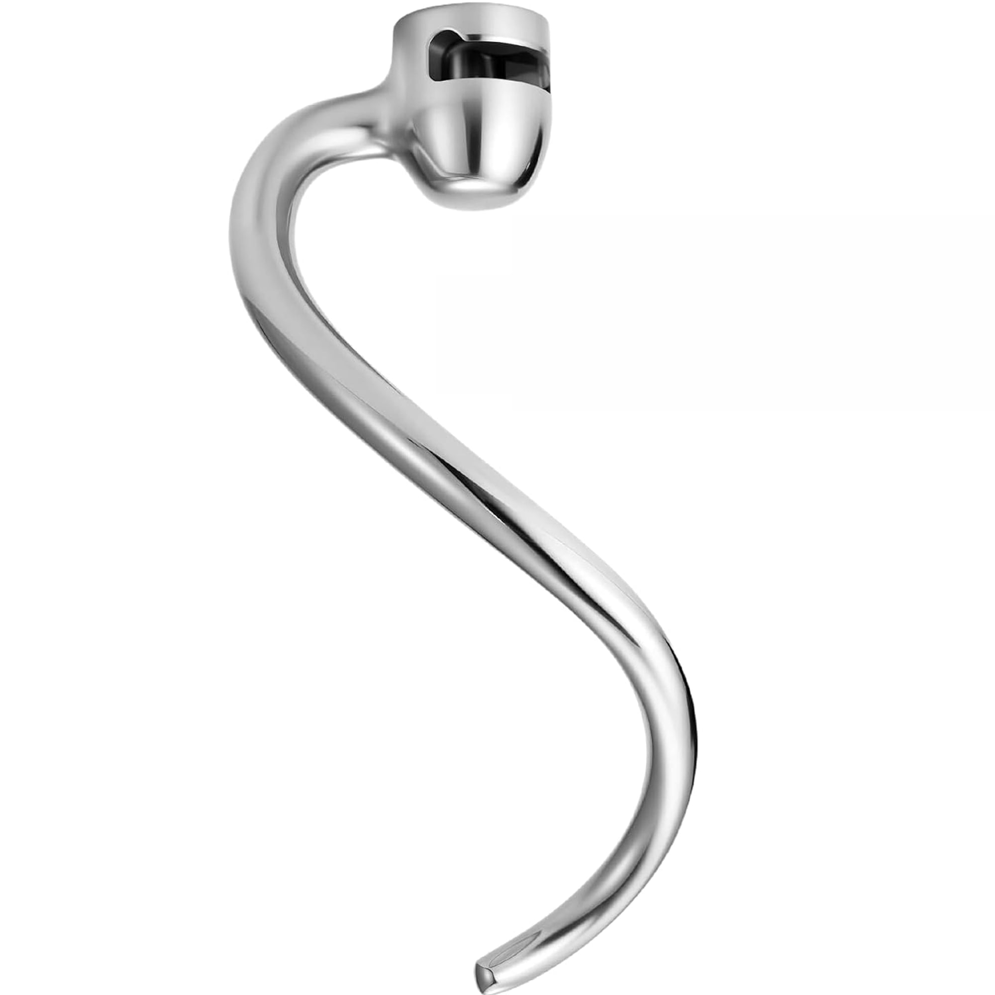 Stainless Steel Spiral Dough Hook Compatible with KitchenAid 5 Plus-6QT Mixer, Bowl Lift Stand Mixer Accessory Dough Hook Attachment