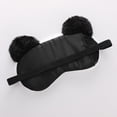 thumbnail image 4 of COMPUKAS Overnight Eye Mask Plush Eye Cover for Sleeping in Train 1 Pc, 4 of 8