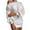 White, variant on Vedolay Women's Formal Dresses Women's 2023 Fall Long Sleeve Crewneck Oversized Loose Short Sweater Dress,Khaki M