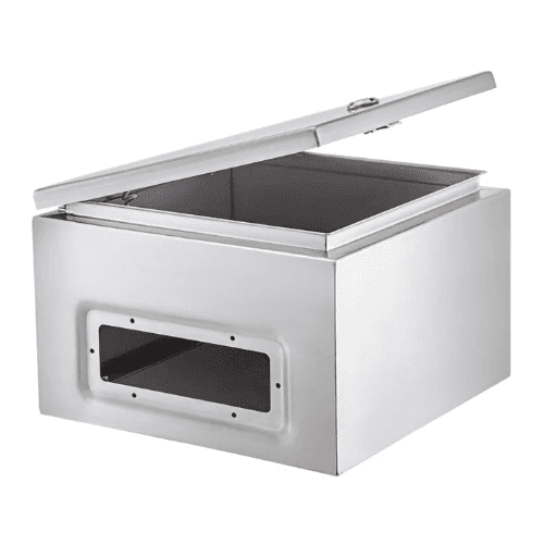 NEMA Stainless Steel Enclosure 12 x 12 x 8'' Junction Box with Mounting Plate