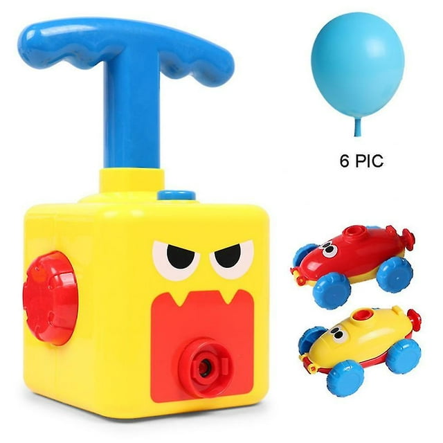 Globo neumático de juguete para coche de carreras con motor
