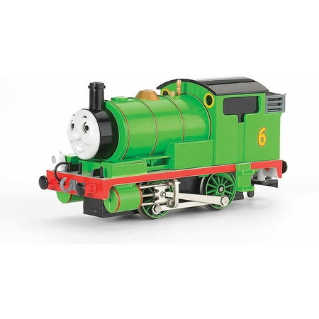 Bachmann Trains Thomas and Friends Percy The Small Engine Locomotive with Moving Eyes, HO Scale Train