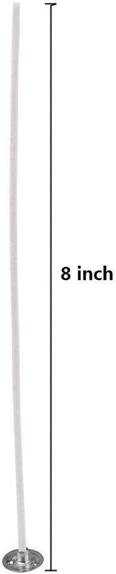 Cotton Candle Wick 8" Pre-Waxed Low Smoke Wick for Candle Making,Candle DIY, 100Pcs