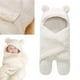 thumbnail image 3 of EeaseMX Manta de algodón para bebé recién nacido, color blanco, para dormir, para niño y niña, talla única (blanco), 3 of 7