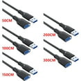 thumbnail image 4 of USB3.0 Extension Cable Male to Female for Fast Speed Data Transfer and Charging for Printers and External Hard Drives, 4 of 8