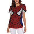 thumbnail image 1 of Spider-Man Women's Crew Neck Short Sleeve T-Shirt, 1 of 7