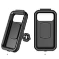 thumbnail image 4 of Langgg IPX8 Waterproof ABS Motorcycle Stand Holder 360 Degrees Rotatable Bracket Case Bicycle Mobile Phones Portable Fixing Support Rear View Mirror Small, 4 of 9
