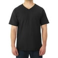 thumbnail image 7 of Fruit of the Loom Platinum Men's Dual Defense V Neck T Shirt Brown M, 7 of 7