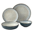 thumbnail image 3 of Tabletops Gallery 16 Piece Jura Smoke Stoneware Dinnerware Set, Service for 4, 3 of 8