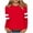 Red, variant on Brglopf Women's Workout Tops Striped Patchwork Raglan Long Sleeve Tunic T-Shirts Crewneck Long Sleeve Casual Loose Fit Basic Tees