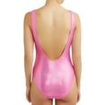 thumbnail image 3 of No Boundaries Juniors' Girl Power One Piece Swimsuit, 3 of 4