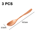 thumbnail image 2 of Large Wooden Spoon, Long Handle Cooking Spoon With a Scoop. Nonstick Big Spoon for Stirring, Super Strong Sturdy Giant Hardwood Spoon, 2 of 5