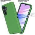thumbnail image 2 of Thousandgear For Samsung Galaxy A16 2024 Case with Belt Clip, Slim Full Protection Hybrid Case & Rotating Belt Clip Holster with Built in Kickstand, Built in Screen Protector Green, 2 of 7
