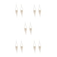 thumbnail image 1 of Qarigey 1 par de pendientes colgantes ahuecados en forma de gota de agua, accesorios de joyería, decoraciones clásicas de moda para mujer, pendientes Type2 NO2 Qarigey CBP372295, 1 of 4