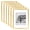 Gold, variant on Sindcom 6 Pack 8x10 Picture Frames,Display Pictures 5x7 with Mat or 8 x 10 Without Mat,Gallery Wall Photo Frames, Black