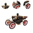 thumbnail image 6 of deevoka Retro Retro Carriage Decoration Collection Decoration Creative Cabinet Piece Black, 6 of 9