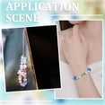 thumbnail image 5 of 100Pcs Transparent Acrylic European Beads Large Hole Beads Rondelle Mixed Color 14x8mm Hole: 5mm for DIY, 5 of 5