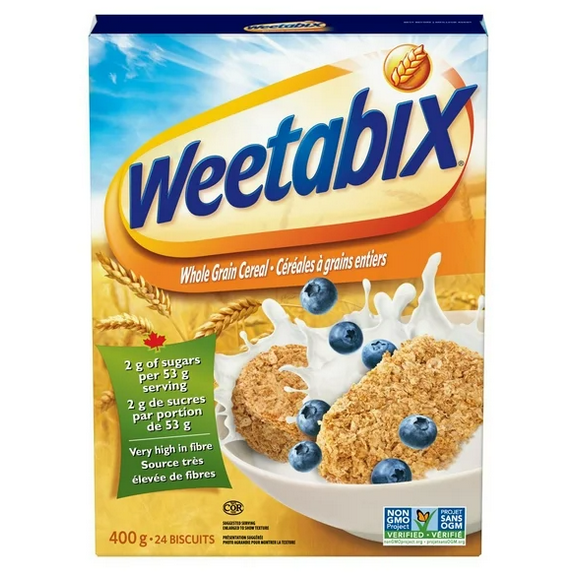 Weetabix Whole Grain Cereal, 400g