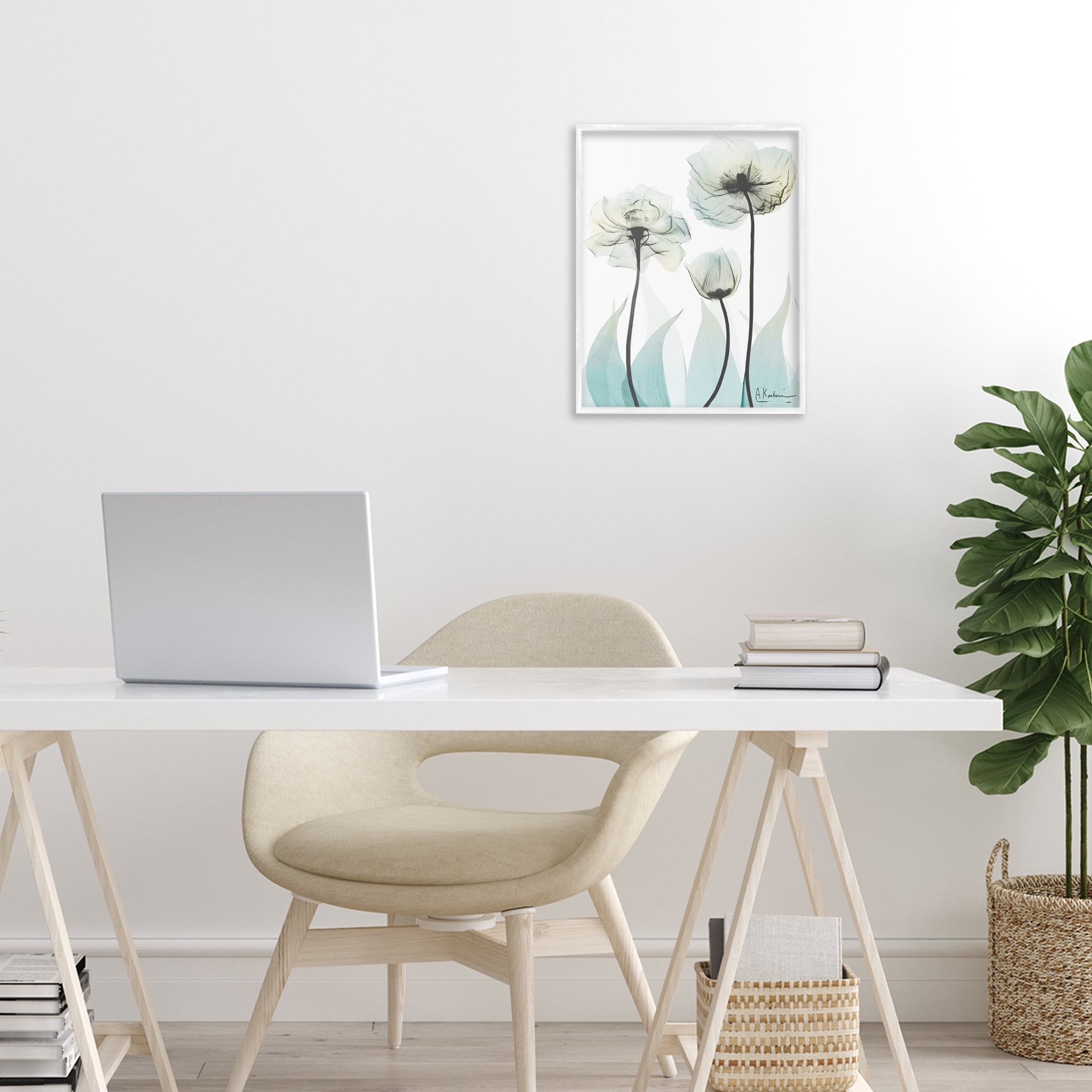 Stupell Industries Luxury Of Creation White Framed Giclee Art, design by Albert Koetsier