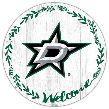 Dallas Stars 12 Welcome Circle Sign