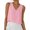 492#Pink, variant on Womens Linen Crop Tank Tops 2026 Spring Summer Beach Sleeveless Tops Light Gray L