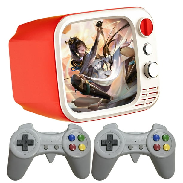 Mini consola de juegos de TV con pantalla de 3,5 pulgadas y mando portátil, regalo para niños y adultos